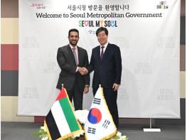 서울특별시 김의승 행정1부시장, 서울시 찾은 UAE 샤르자 부국왕과 창조산업 협력 논의 기사 이미지