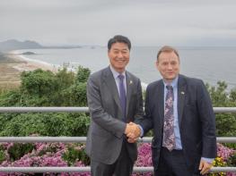 주한 독일대사 고성군 방문, 독일과 고성 협력관계 강화로 지역 발전 기대 기사 이미지