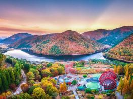 남해군 단풍 명소 힐링숲타운으로 오세요∼ 기사 이미지