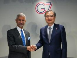 외교부, G7 외교장관회의 계기 한-인도 외교장관 회담 기사 이미지