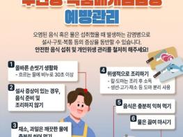 천안시, ‘손씻기·익혀먹기·끓여먹기’ 식중독 예방수칙 실천 당부 기사 이미지