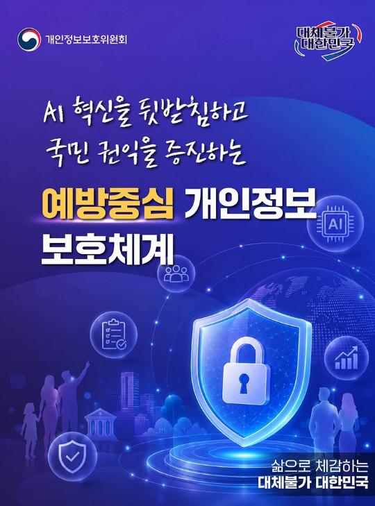 개인정보보호위원회, AI 혁신을 뒷받침하고, 국민의 개인정보는 더욱 안전하게!