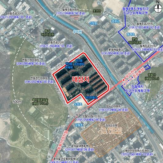 서울특별시 '번동주공1단지' 재건축, 우이천 품은 2,084세대 공급…번동지구 개발 탄력
