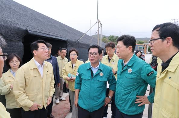 이상휘 의원, 주말도 잊은 민생행보 … 폭염 · 고수온 피해 현장 점검